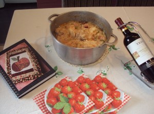 imagens bolo e galinhada 013