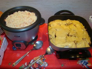 risoto e peixe