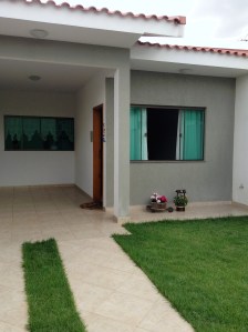 frente da casa